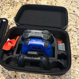 Nintendo switch case with controllers